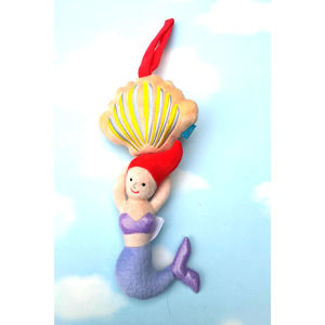 Mermaid Musical Pull Plush Lullaby Manhattan Toy Co NWOT